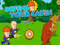 Игра Защити свою хижину Игра Защити свою хижину